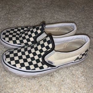Checkered Vans